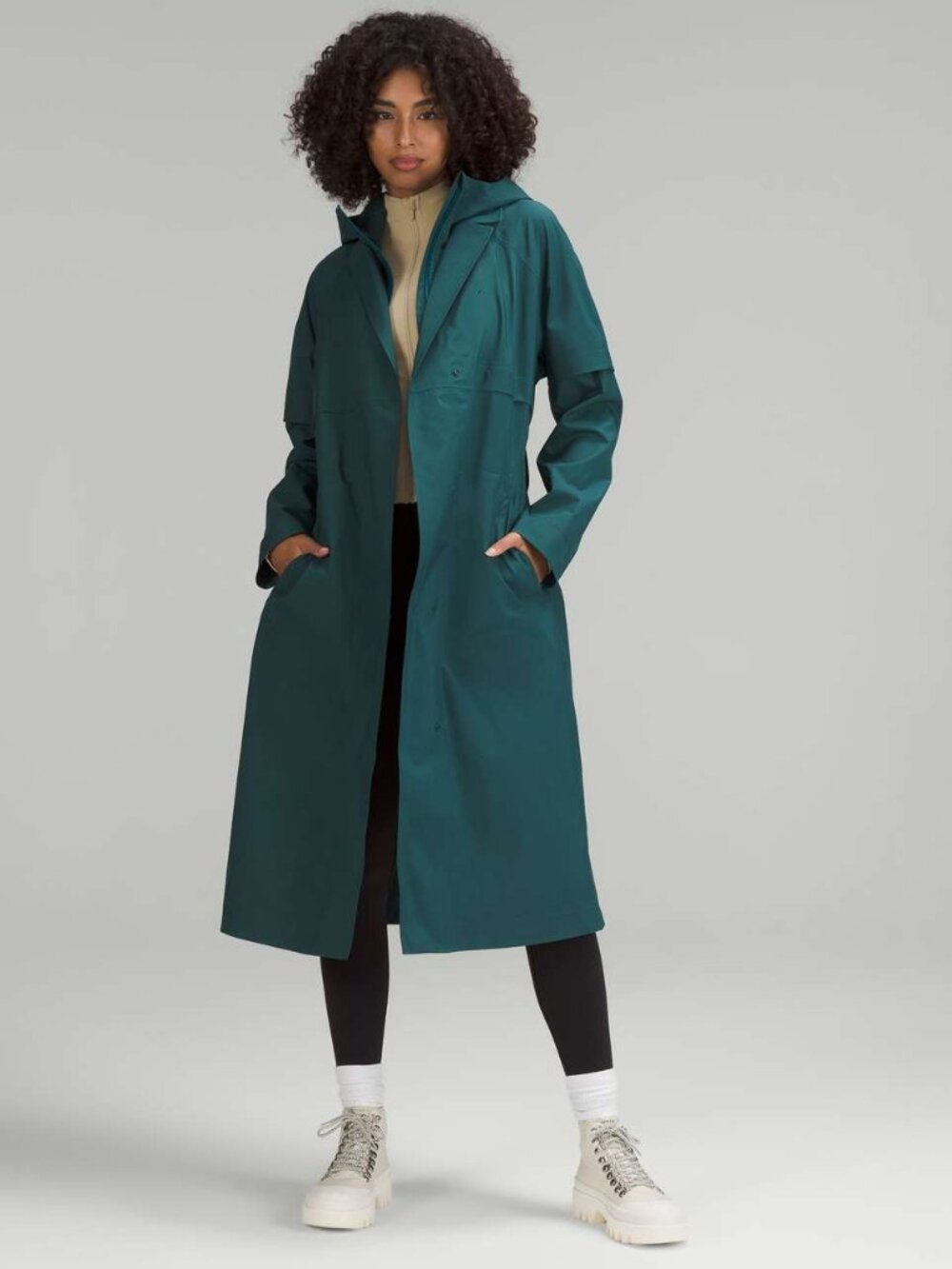 💚NWOT Lululemon Belted Rain Trench Coat